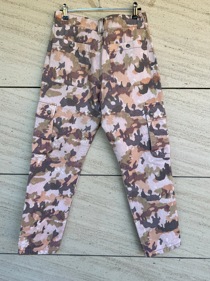 ISABEL MARANT. Denim estampado bolsillos. T 38