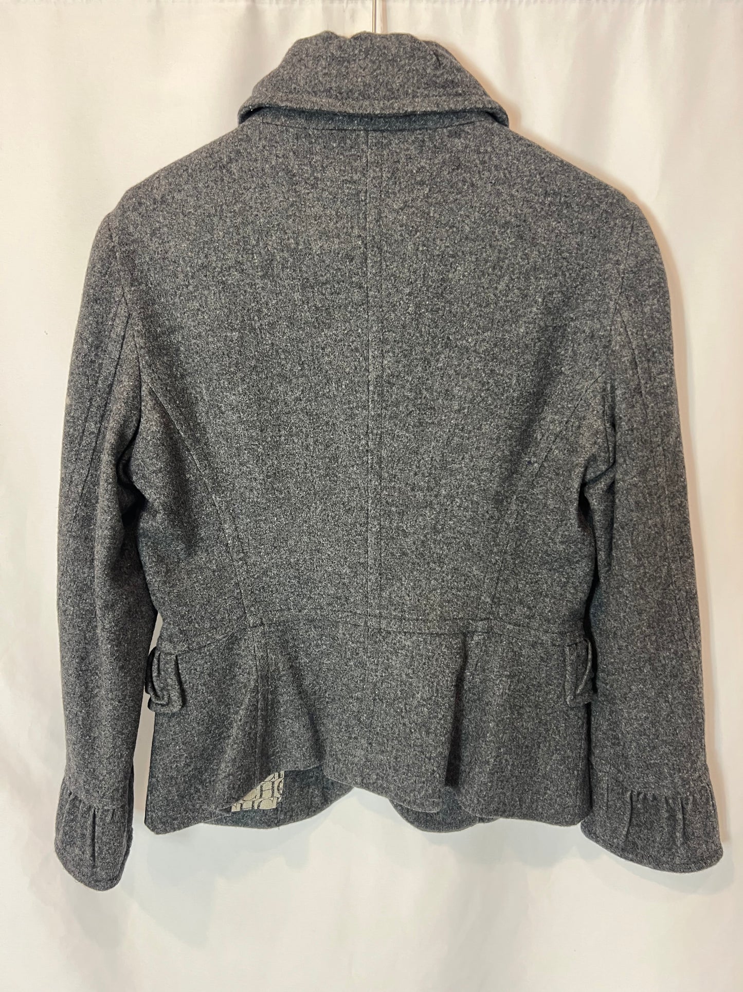 CAROLINA HERRERA. Chaqueta lana gris T xs/s