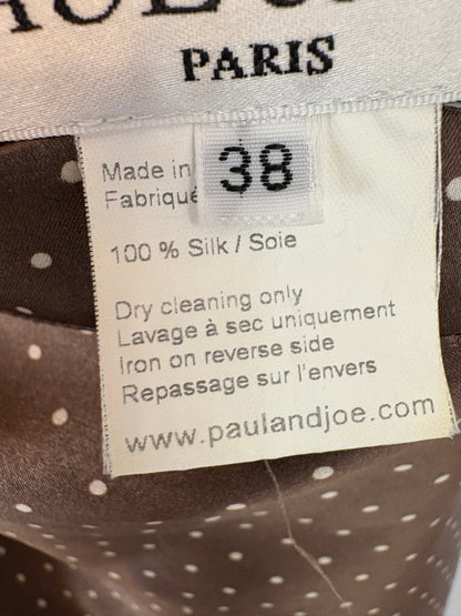 PAUL&JOE. Mono seda halter. T 38