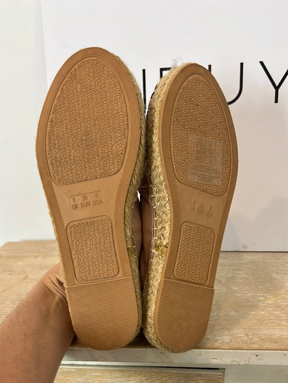 PRIMARK. Alpargatas efecto piel T.39