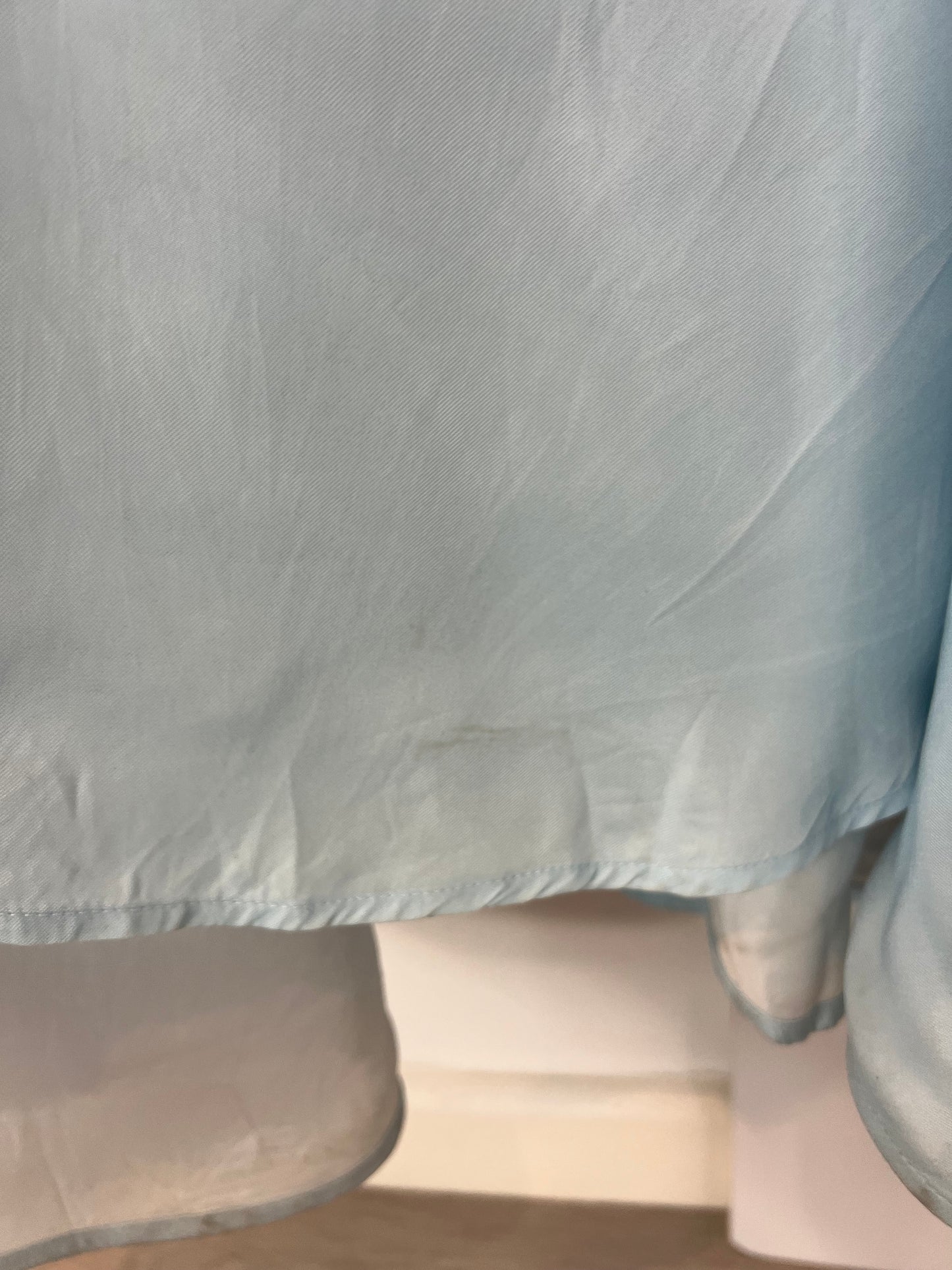 ZHADERE. Vestido azul lencero T.s