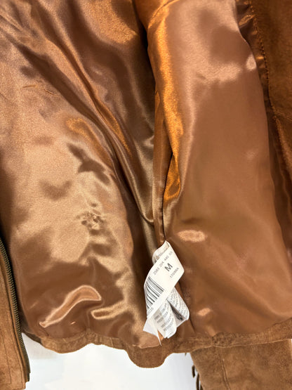 Chaqueta piel flecos