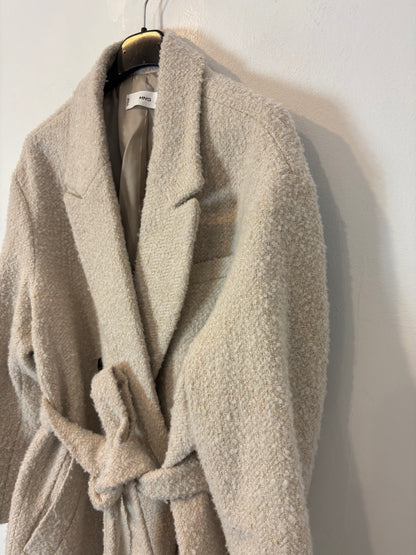 ZARA. Mustard textured back top. TS