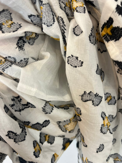 MICHONET. Falda midi efecto pareo. T S