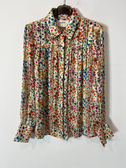 BA&amp;SH. Flowy floral blouse T.0 (xs)