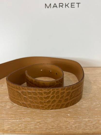 OTRAS. Cinturon piel tortuga. T 90cm