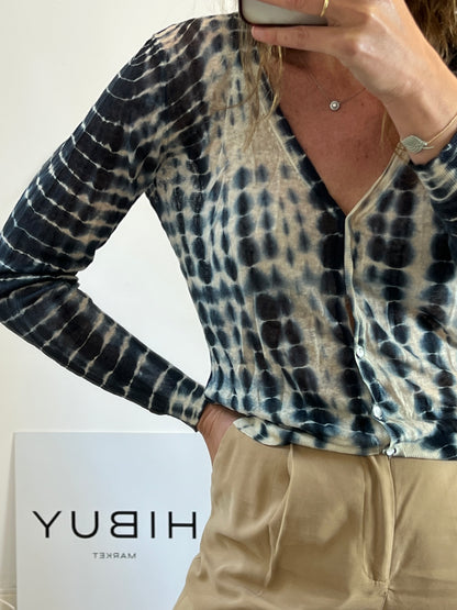 NICE THINGS.Chaqueta punto tie dye. T L (s/m)