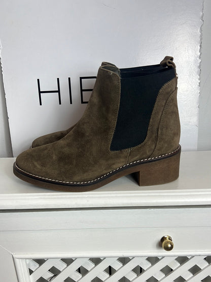 ZENDRA. Botas marrones T.40