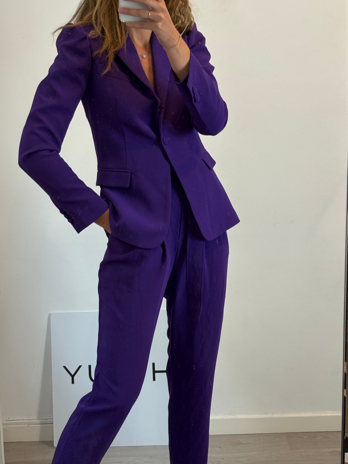 PAROSH. Total look morado  T.u(34/xs)