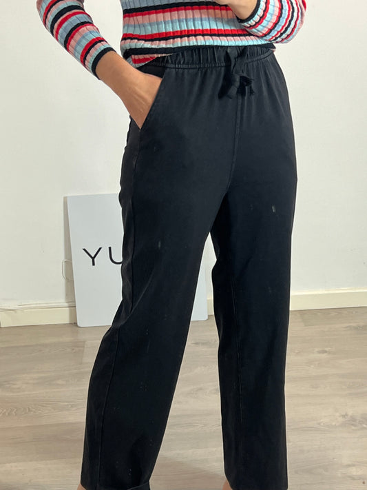 OTRAS. Pantalón negro fluido T .S/M