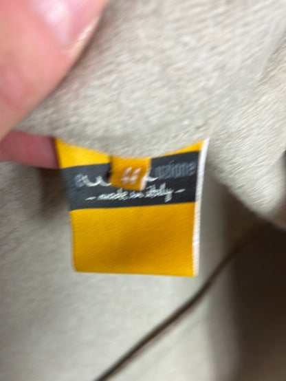 EWOOLUZIONE. Textured beige wool blazer. T 44 (L)