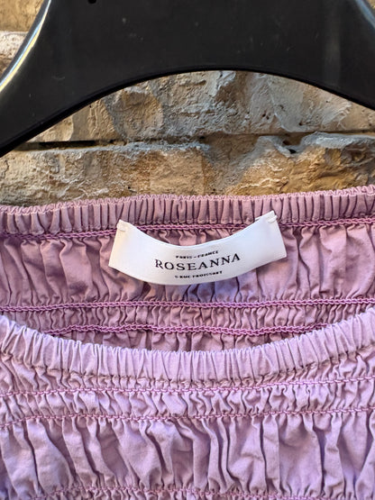 ROSEANNA. Top malva nido de abeja. T 38