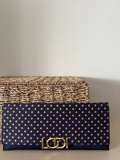 LODI. Cartera de mano lunares