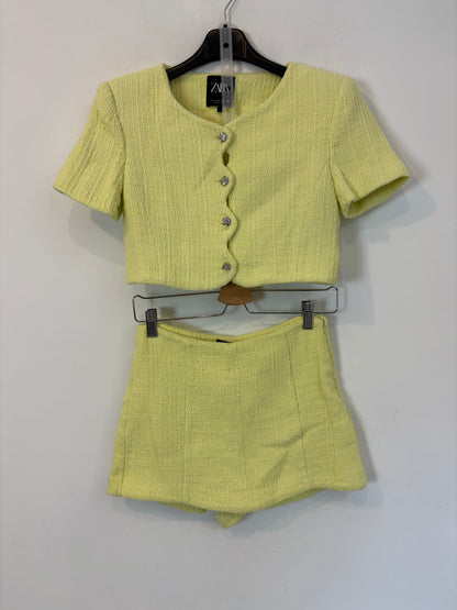 ZARA. Conjunto tweed lima