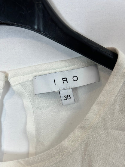 IRO. White dress with details, size 38