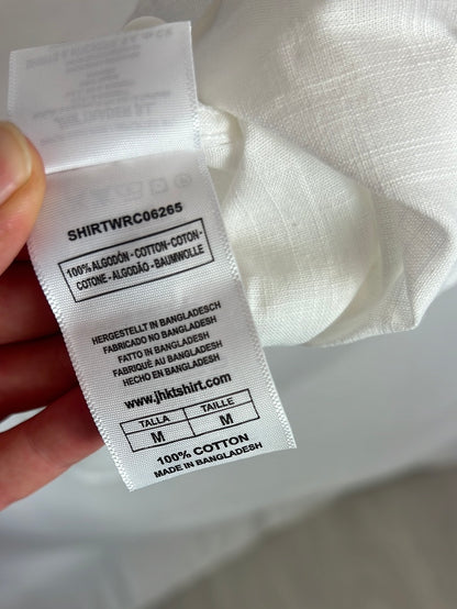 OTRAS. Blusa blanca algodón . TM