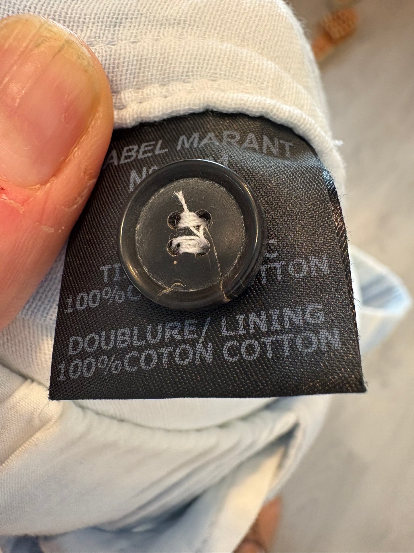 ISABEL MARANT. Pantalón corto tie dye T.36