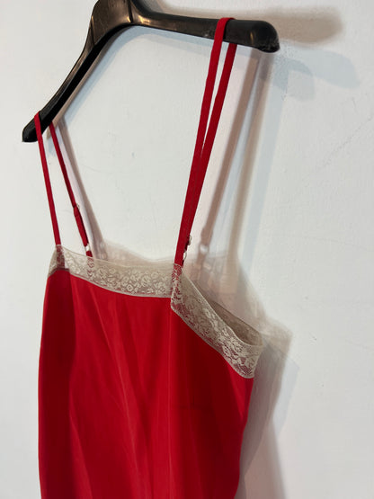 ZADIG&amp;VOLTAIRE. Red silk lingerie top T.xs