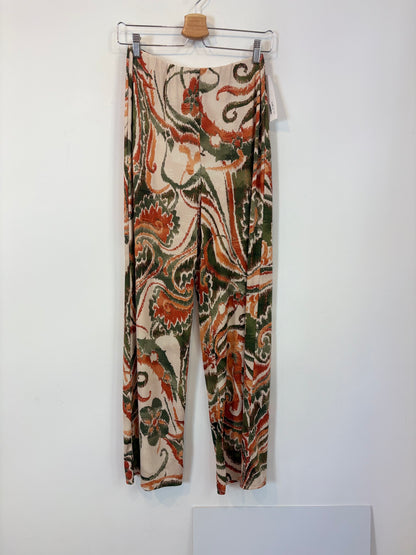 OTHERS. Printed stretch trousers. S.