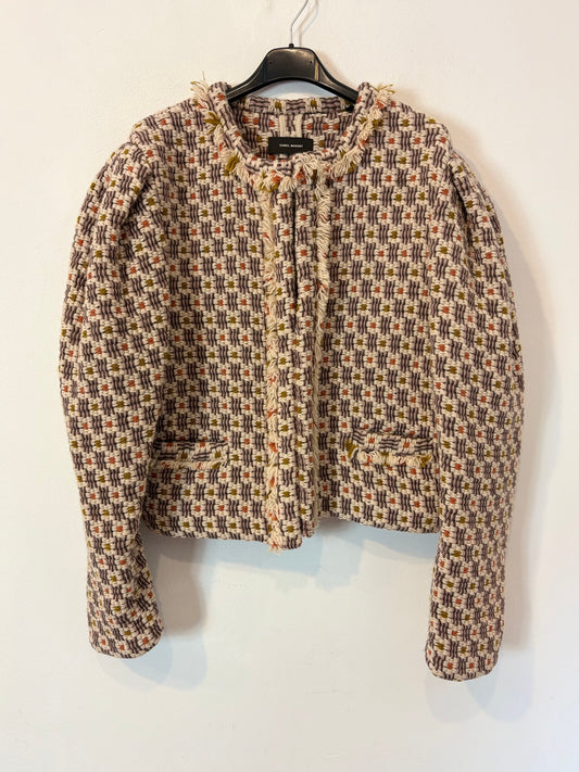 ISABEL MARANT. Chaqueta tweed multicolor