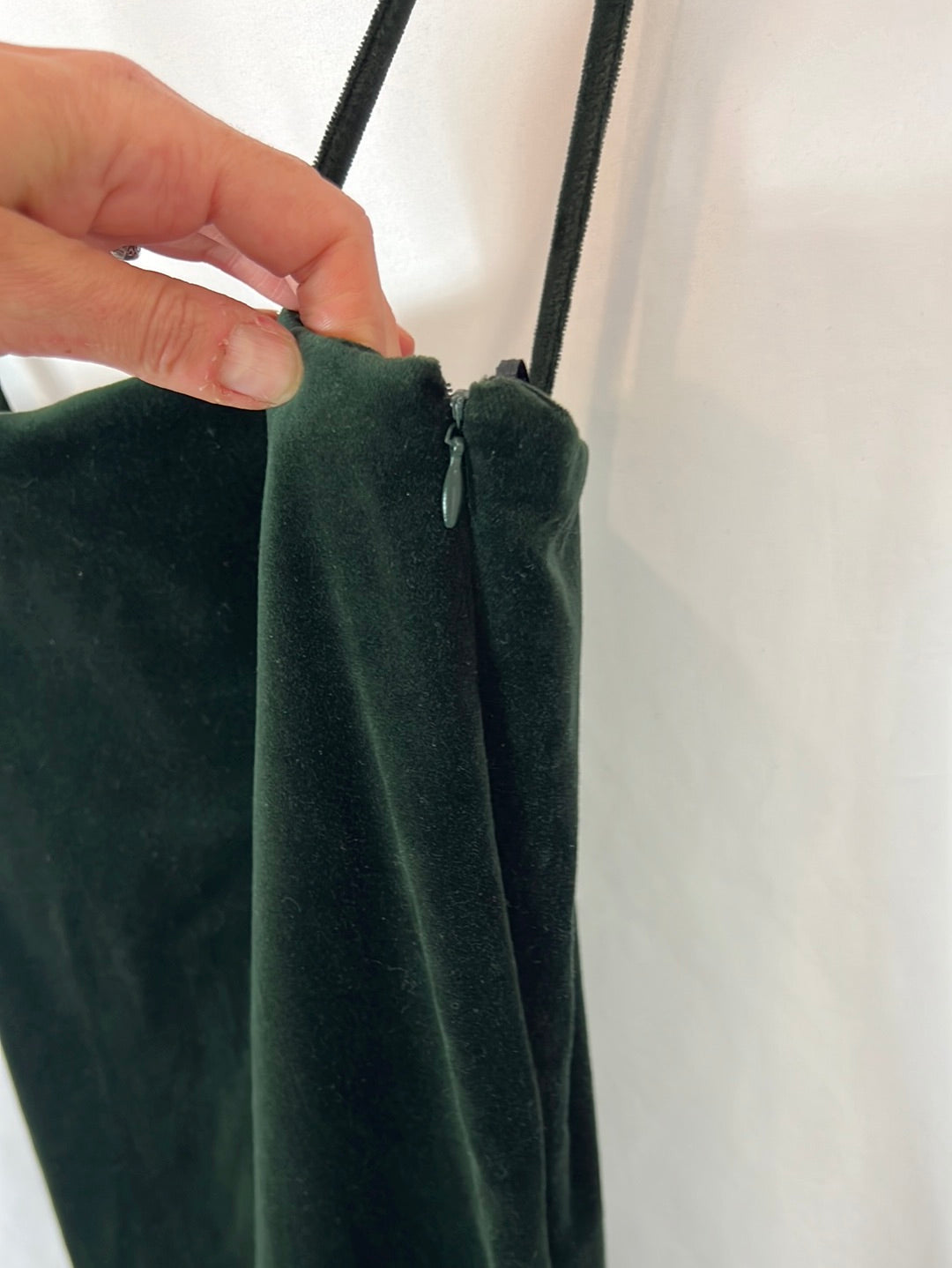 ZARA. Ts velvet midi dress