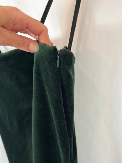 ZARA. Ts velvet midi dress