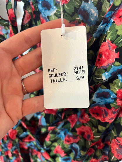 KILKY. Vestido corto flores T.s/m