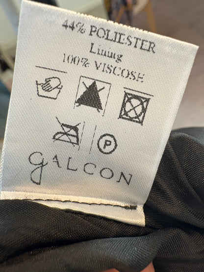 GALCON. Sequin midi skirt with opening. T.S.