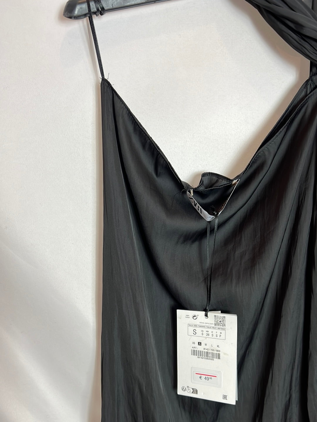 ZARA. Top asimetrico  fluido. T S
