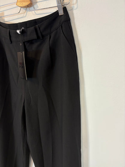 WILD PONY. Conjunto blazer y pantalón pinzas negro