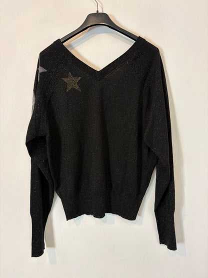 ZADIG & VOLTAIRE. Jersey pico estrellas con lana