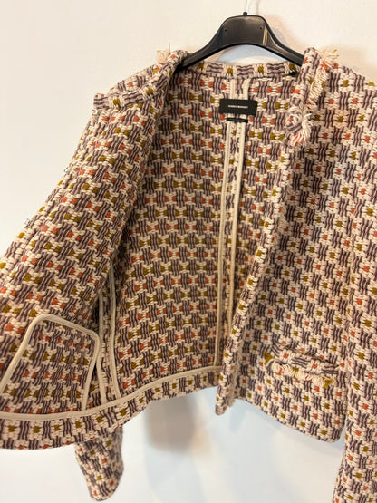 ISABEL MARANT. Chaqueta tweed multicolor