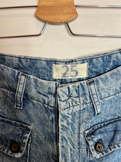FREE PEOPLE. Flowy denim with a worn effect. T 25 (36)