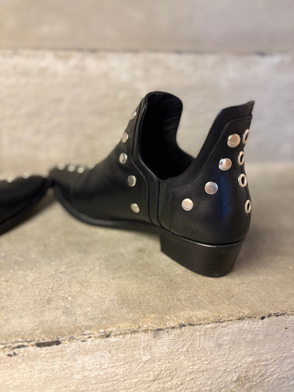 MICUIR. Punky boots en negro. T39