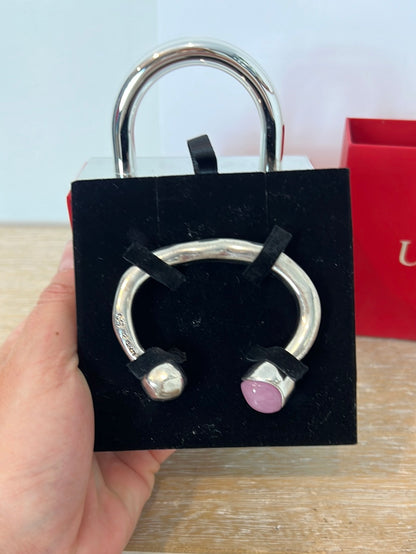 ONE OF 50. Silver-plated bracelet with Murano glass. TS