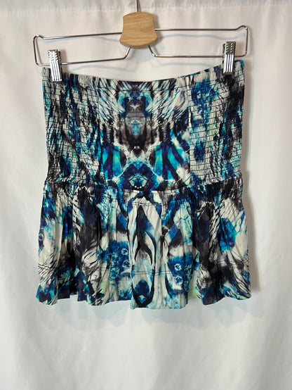 IRO. Short honeycomb print skirt. Size 36