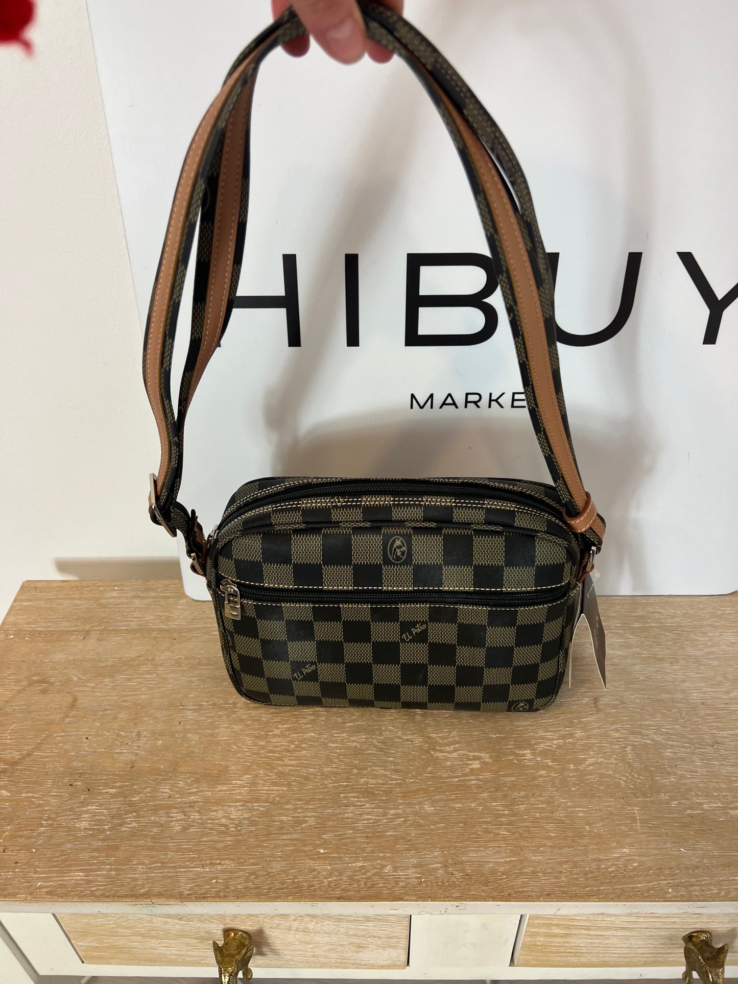 EL POTRO. Bolso bandolera piel