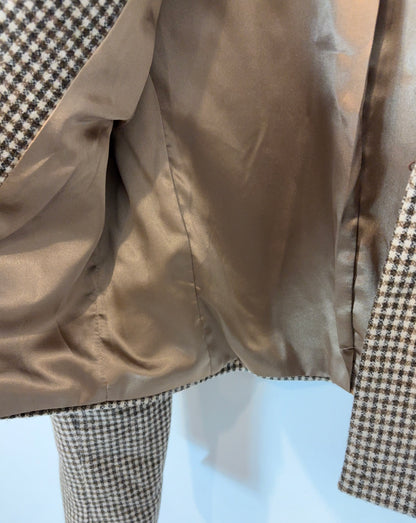 IQ. Checkered jacket with wool. TM