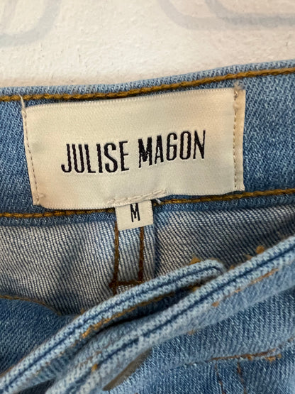 JULISE MAGON. Pantalón denim bicolor T.M
