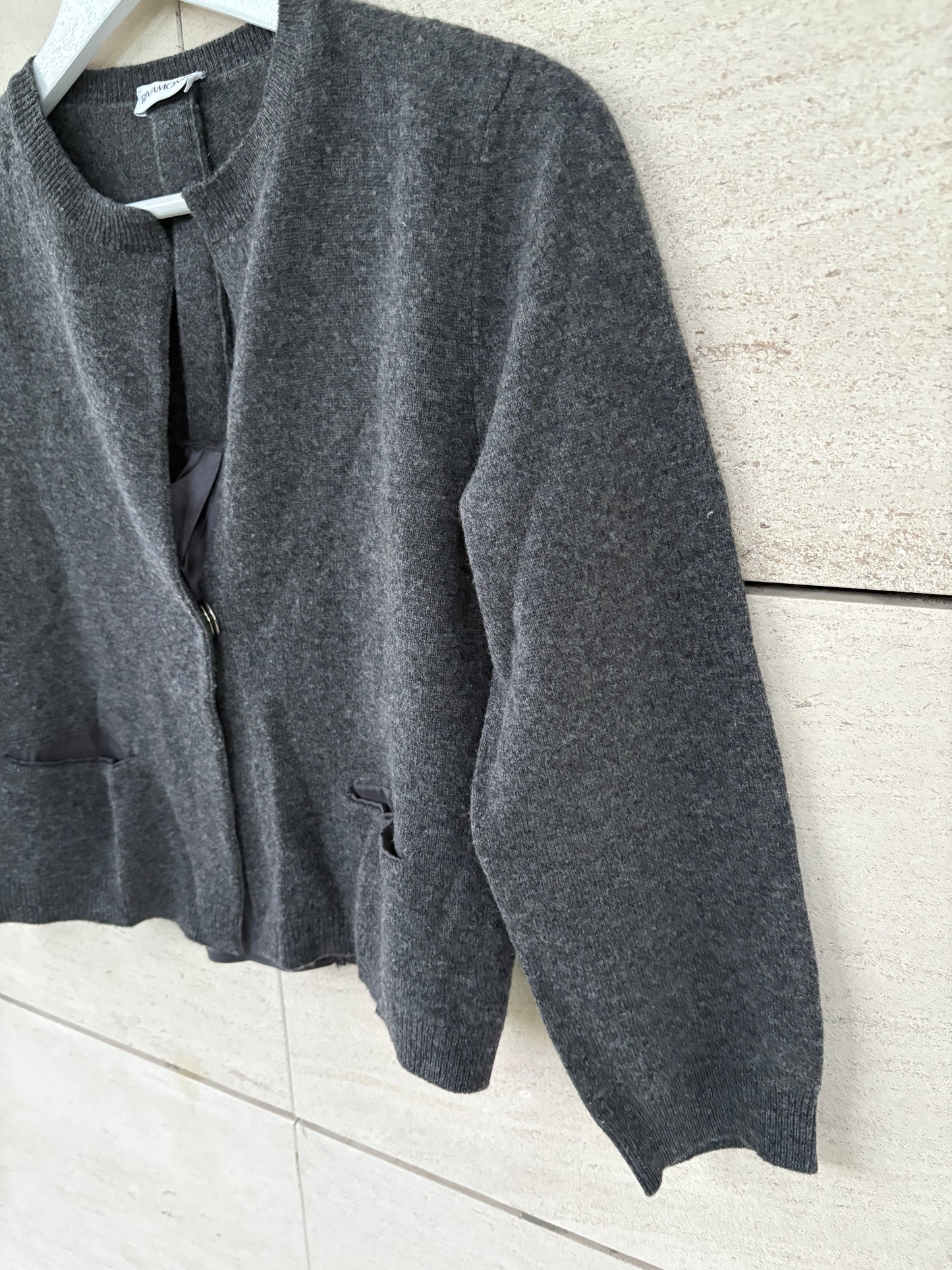 WINDSOR. Navy blue cashmere blazer. T 38