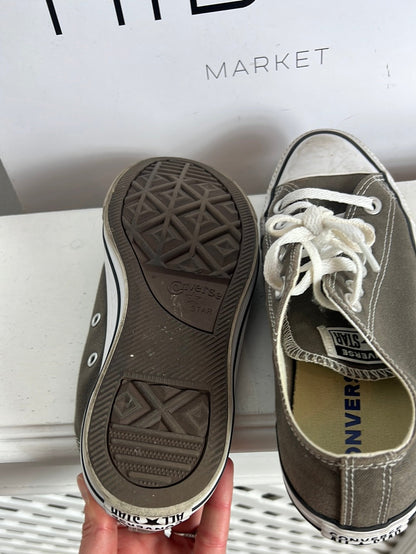 CONVERSE. Zapatillas clásicas gris verdoso. T 38