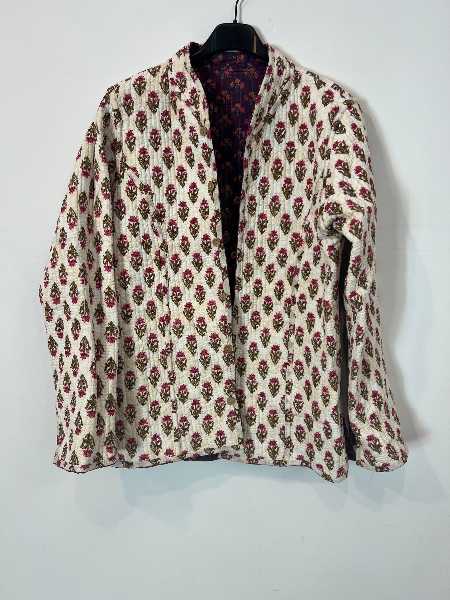 OTRAS. Chaqueta reversible flores T(u(xs/s)