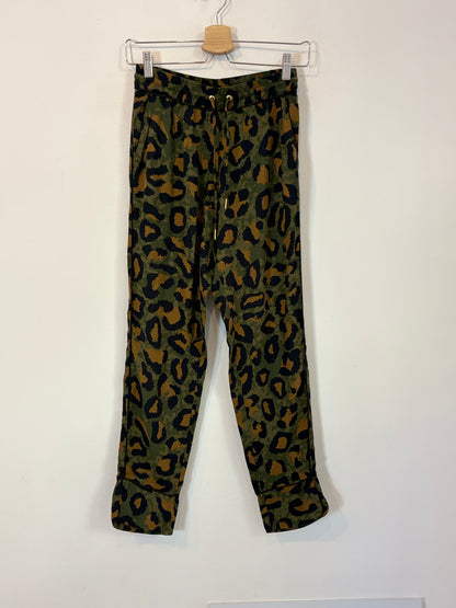ZADIG & VOLTAIRE. Pantalón verde fluido camo