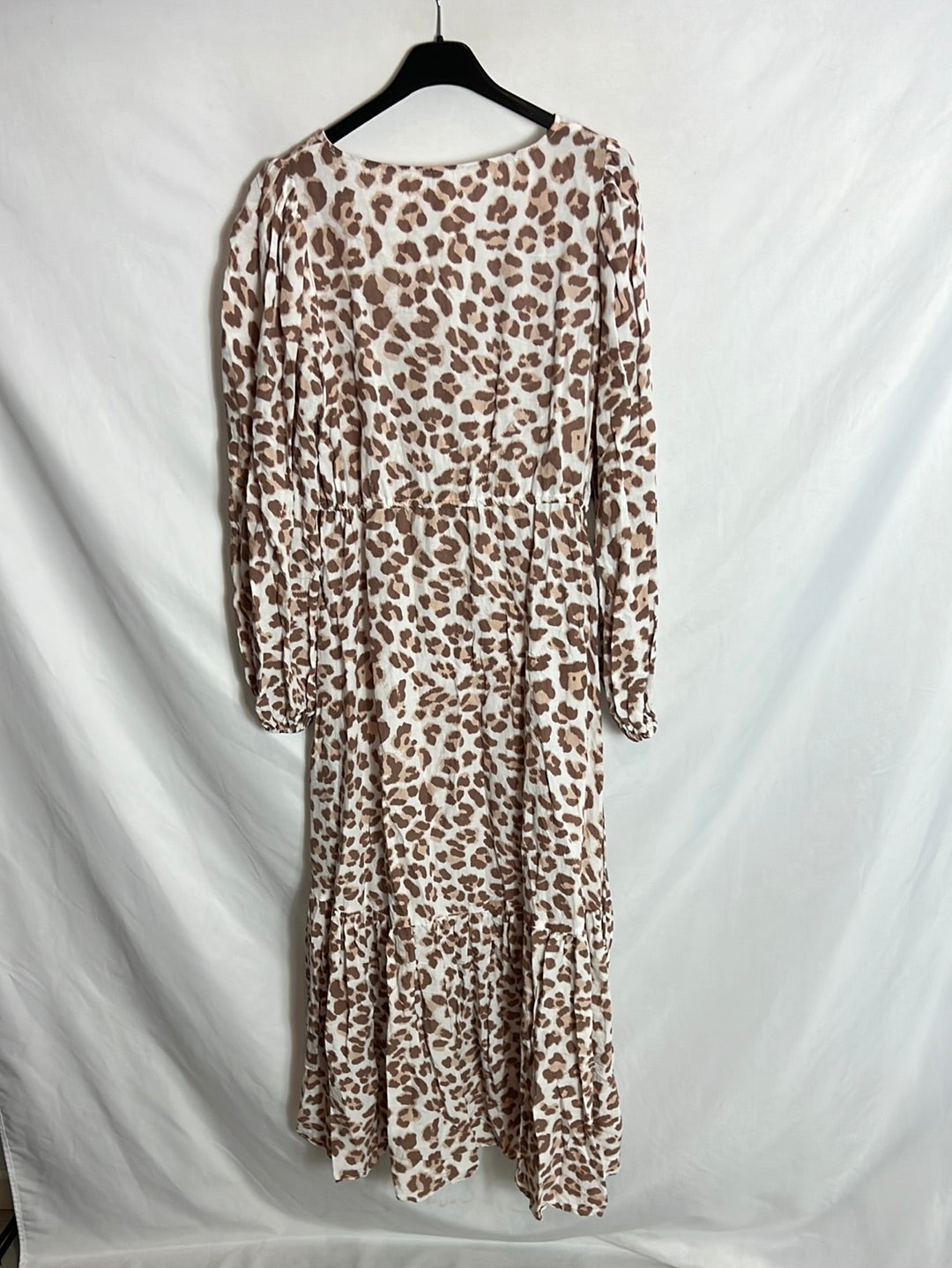 KIVARI. Vestido largo print T.4(XS/S)