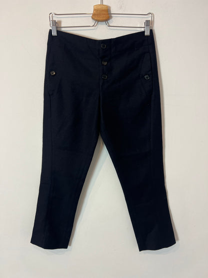 MARNI. Pantalón azul lana T.36