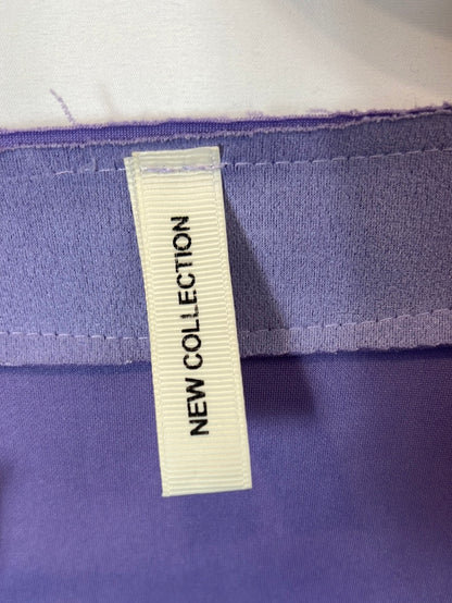 OTRAS. Chaqueta malva flecos T L