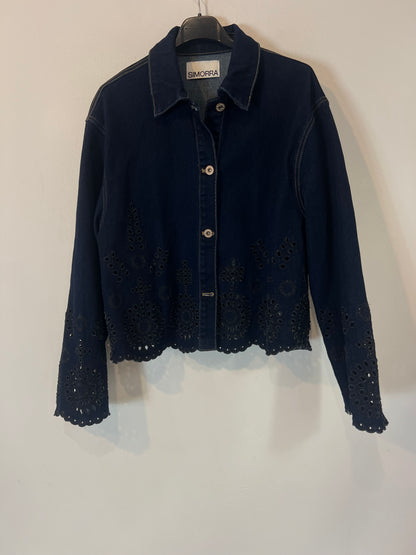 AMEÉ. Sleeveless fringed sweater S.(s)