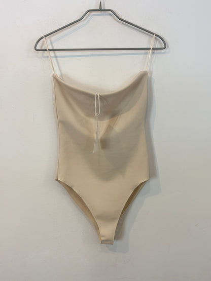 ZARA. Body beige palabra de hobor