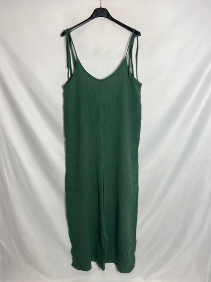 RENATTA&GO. Mono verde culotte textura. TU(M/L)