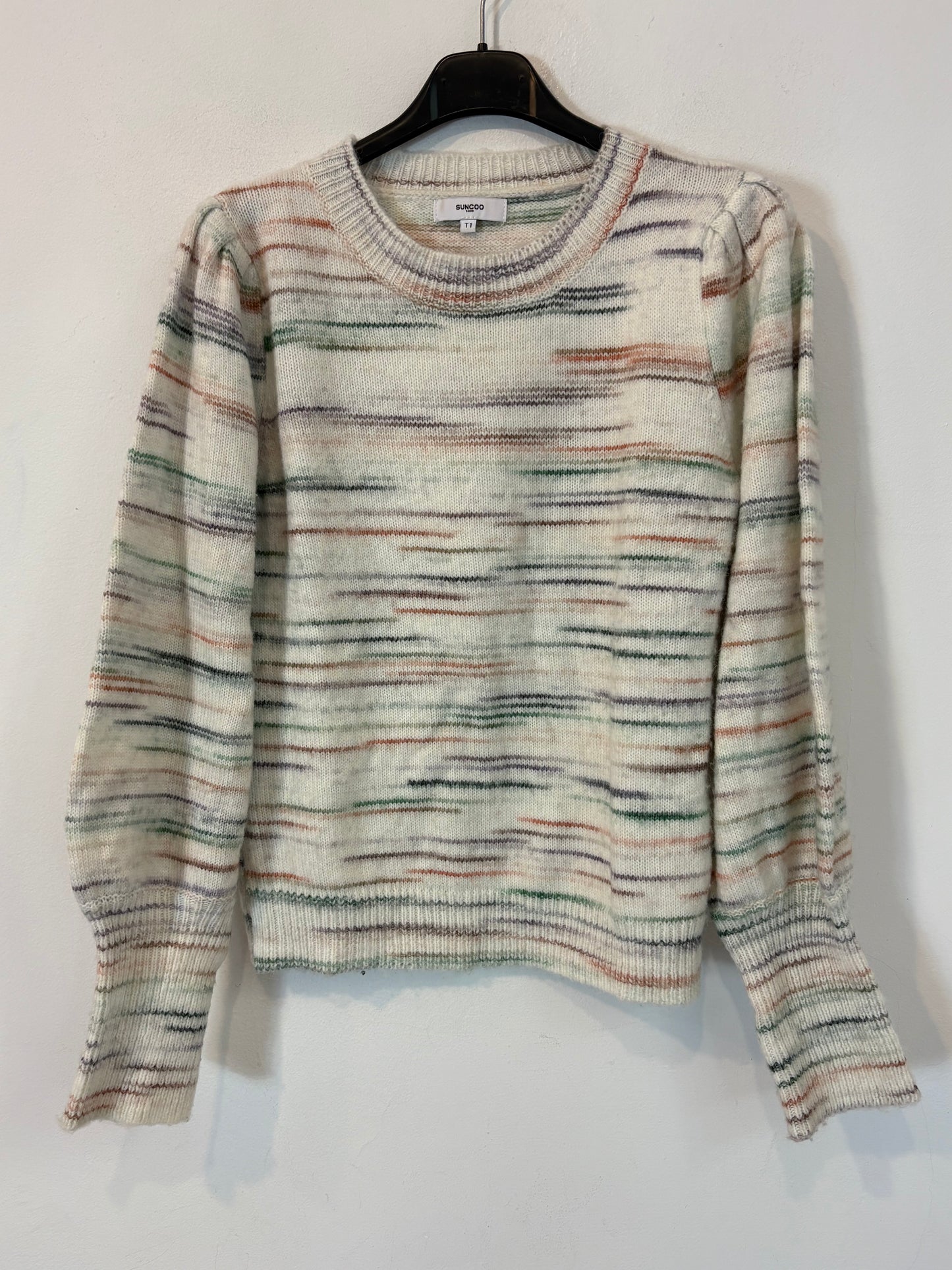 SESSÚN. Green corduroy trousers. Size 36